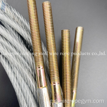 Mesin Tekstil dan Bahagian 6x19+8x7+1x19-4-5.8mm